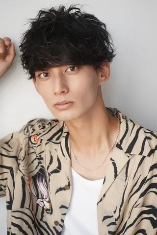 パーマ メンズ ベージュカラー🌿 新潟駅/青木結月のヘアスタイル