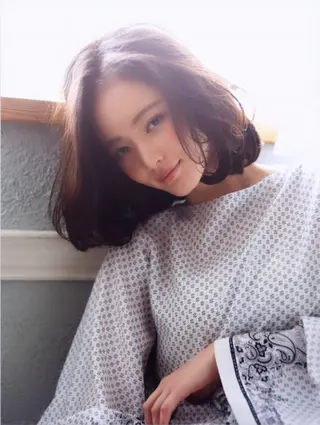 ミディアム 🫧ゆうき🪽 髪質改善/ハイライトのヘアスタイル