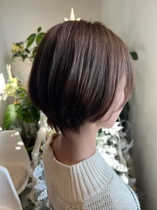 ショート SRED所属・福島 滉希のヘアスタイル
