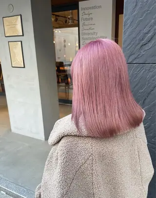 カラー storiiz所属・本田大輝top designerのヘアスタイル