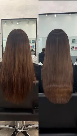 ロング レイヤー/ボブ/透明 感カラー/nayuのヘアスタイル