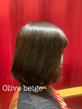 ミディアム カラー 【くせ毛さんのお悩み 解決🍀】栗橋のヘアスタイル