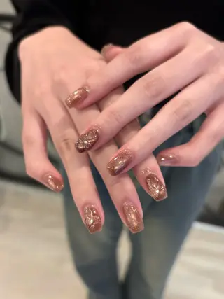 ネイル 名古屋ワンホンネイル 沙理亜のネイルデザイン