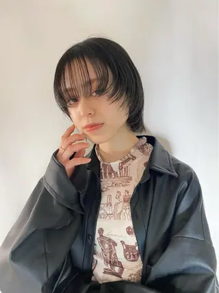 ショート レイヤー/パーマ /ウルフ/nabeのヘアスタイル