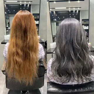 ミディアム カラー ヘアアレンジ ar+ ❤︎ maiのヘアスタイル