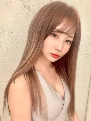 ロング 家田 竜のヘアスタイル