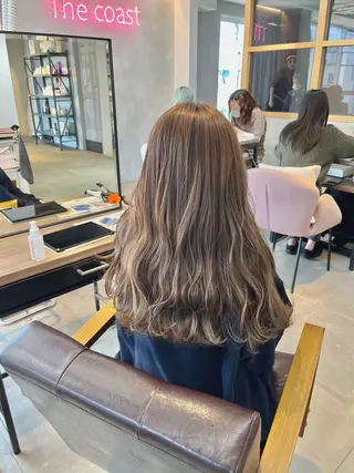 ロング カラー AKARI🌟ボブ/ ハイライト/似合わせのヘアスタイル