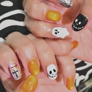 ネイル 夜までElle.M 【エルマ】のネイルデザイン