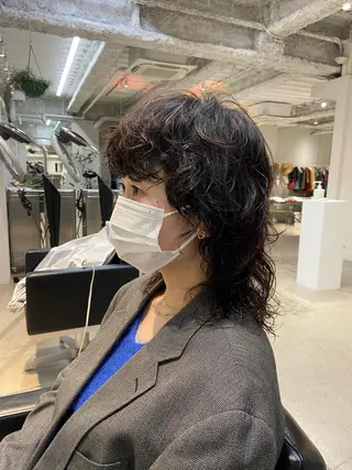 パーマ ANY/須田 麻人/ハードパーマのヘアスタイル