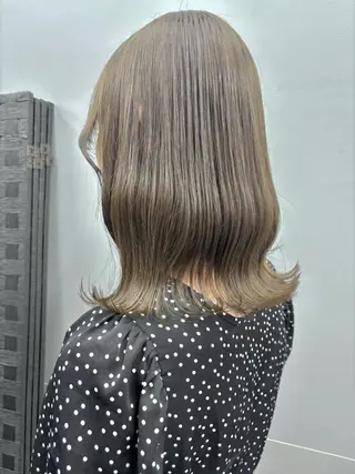 ミディアム ダブルカラー🦖 /髪質改善⚡️しおりのヘアスタイル