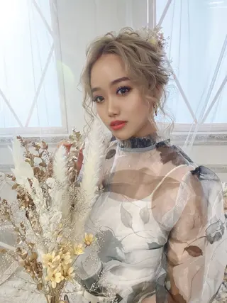 ヘアアレンジ lien natsukiのヘアスタイル