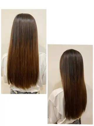 ロング 田崎 暁大のヘアスタイル