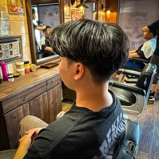 ミディアム JOY BOX所属・Morimoto Yugaのヘアスタイル
