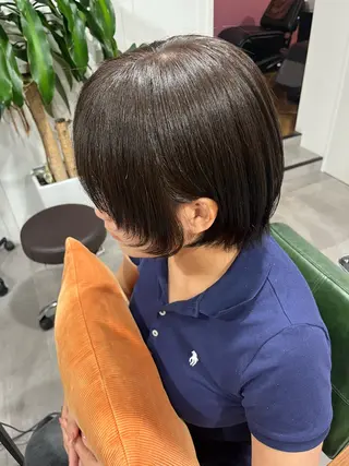 ショート 艶カラー透明感カラー まいか🫧‪のヘアスタイル