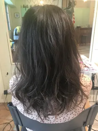 ミディアム カラー scene.所属・TOPstylist ✂️フセケイタ✂️のヘアスタイル