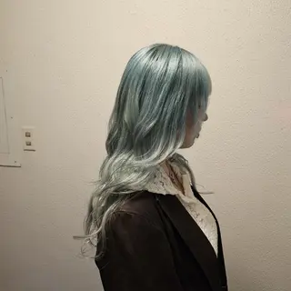 ロング カラー かりん/LeeLee /原宿/ハイトーンのヘアスタイル