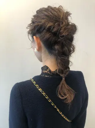 ミディアム カラー パーマ ヘアアレンジ apish aoyama所属・武 愛子の眉毛・アイブロウイメージ