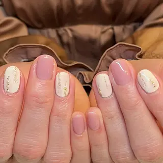 ショート カラー ネイル ネイルサロン リリーブランシュ所属・森 瑞紀のネイルデザイン