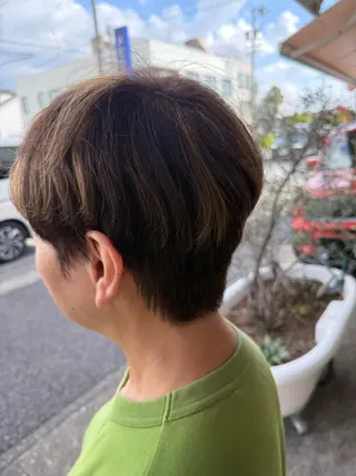 ショート 後藤 実咲のヘアスタイル