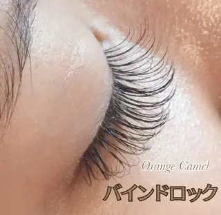 マツエク・マツパ Orange  Camelのマツエク・マツパデザイン