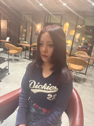 ミディアム earth中野山 村松　和磨のヘアスタイル
