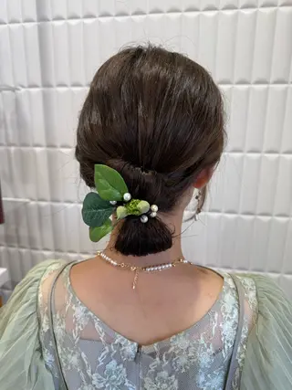 ミディアム 新宅 綾乃のヘアスタイル