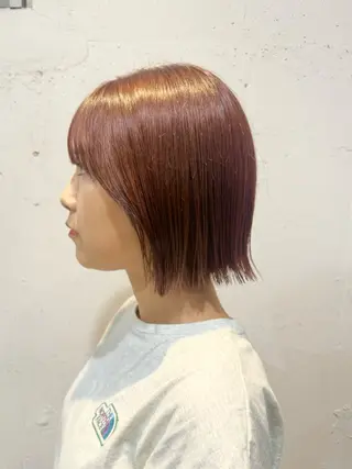 ミディアム カラー こぐれあやの ボブ特化💫のヘアスタイル