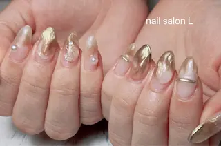 ネイル 吉川市 ネイルサロンLのネイルデザイン