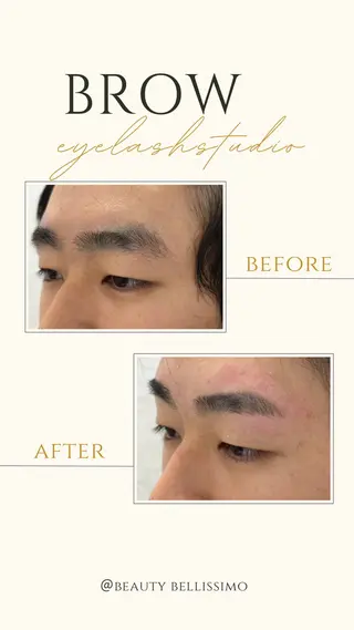 メンズ アイブロウ Eyelash studioのマツエク・マツパデザイン