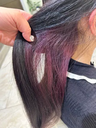 ロング カラー はるか/ブリーチカラ ー/ヘアアレンジ🤍のヘアスタイル