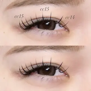 マツエク・マツパ sour~trois kokonoのマツエク・マツパデザイン