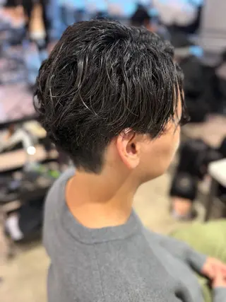 メンズ カラー✨縮毛特化✨ himaiのヘアスタイル