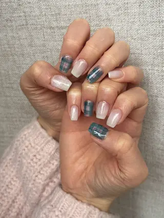 ネイル sunny nail所属・sunny ニュアンス/手描き/のネイルデザイン