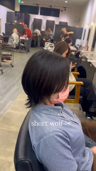 ショート グリードヘアー所属・藤田 翔稀のヘアスタイル