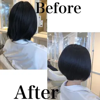 ショート パーマ 須賀 一美のヘアスタイル