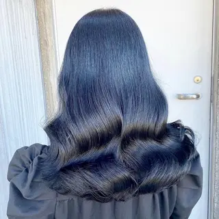 セミロング ♡透明感カラーの 達人♡のヘアスタイル