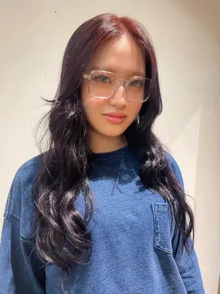 カラー 太田 遙のヘアスタイル