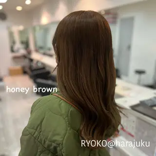 ロング カラー パーマ ヘアアレンジ メンズ ワット 原宿のヘアスタイル