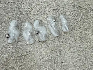 ネイル ⭐︎休業中の練習⭐︎ JNA認定講師髙橋のネイルデザイン