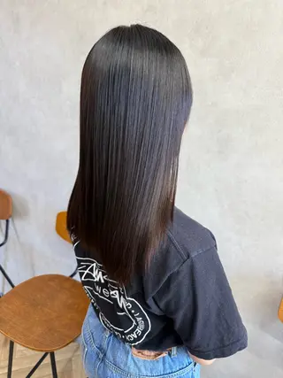 ミディアム 伶風 /髪質改善ストレートのヘアスタイル