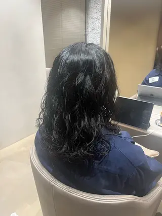 パーマ NERO FUTAKOTAMAGAWA所属・片岡 南咲のヘアスタイル