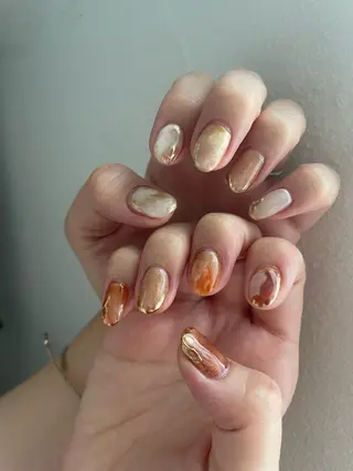 ネイル 甲府市徳行 🧸prunelleのネイルデザイン