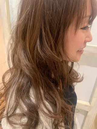 ロング 韓国風レイヤーカット 🇰🇷❕モカのヘアスタイル