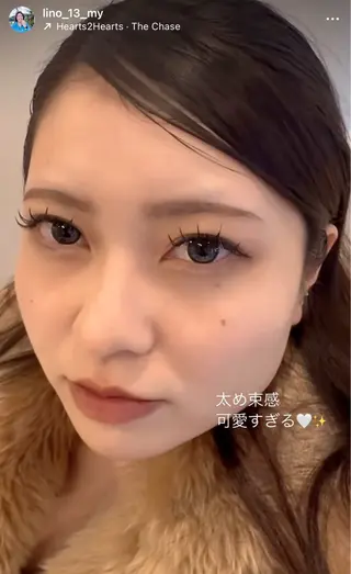 マツエク・マツパ Lino_second所属・Lino‎✰⋆ ミユウの眉毛・アイブロウイメージ