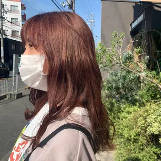 セミロング 井本 早紀のヘアスタイル