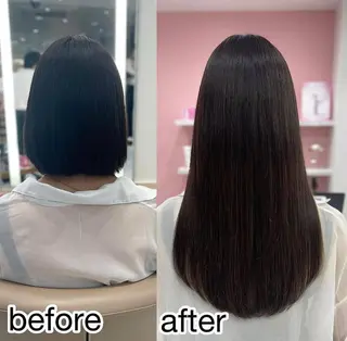 ロング 最高級エクステ🌟 ✨️🐰BIZEのヘアスタイル