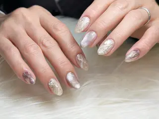 ネイル La vie mi nailニュアンスのネイルデザイン