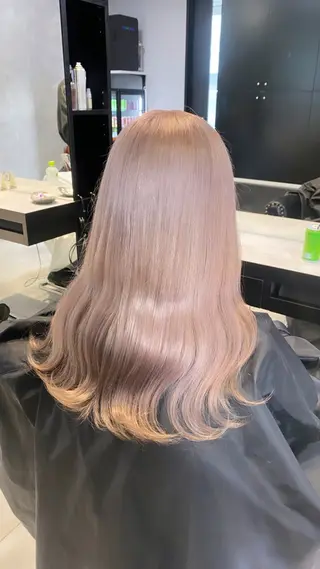 ロング フィーネ 池袋所属・sayaka 池袋店/カットモデルのヘアスタイル