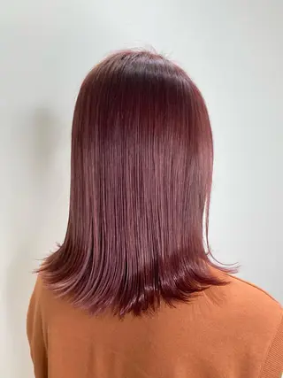 ミディアム GOTODAY シェアサロン梅田NU茶屋町店所属・髪質改善/艶カラー 縮毛矯正/みほのヘアスタイル