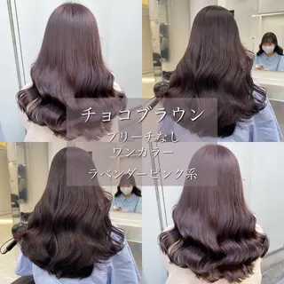 ロング カラー ブリーチなし💗 艶カラー　翔太郎のヘアスタイル